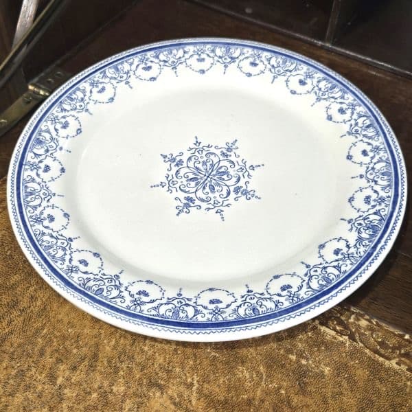 ジアン GIEN お皿2枚セット フランスアンティーク　ディナープレート