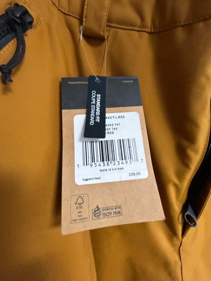 新品THE NORTH FACEノースフェイス スノーボード、スキーパンツ L