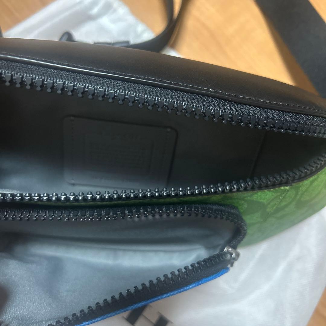 COACH コーチ ボディバック　ウエストポーチ　マルチカラー