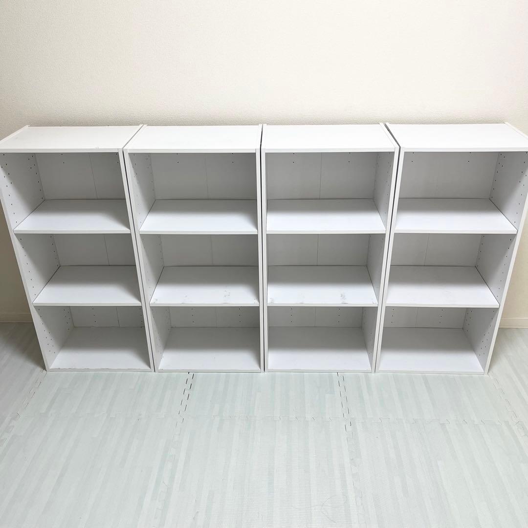 【4セット】ニトリ カラーボックス まとめ買い