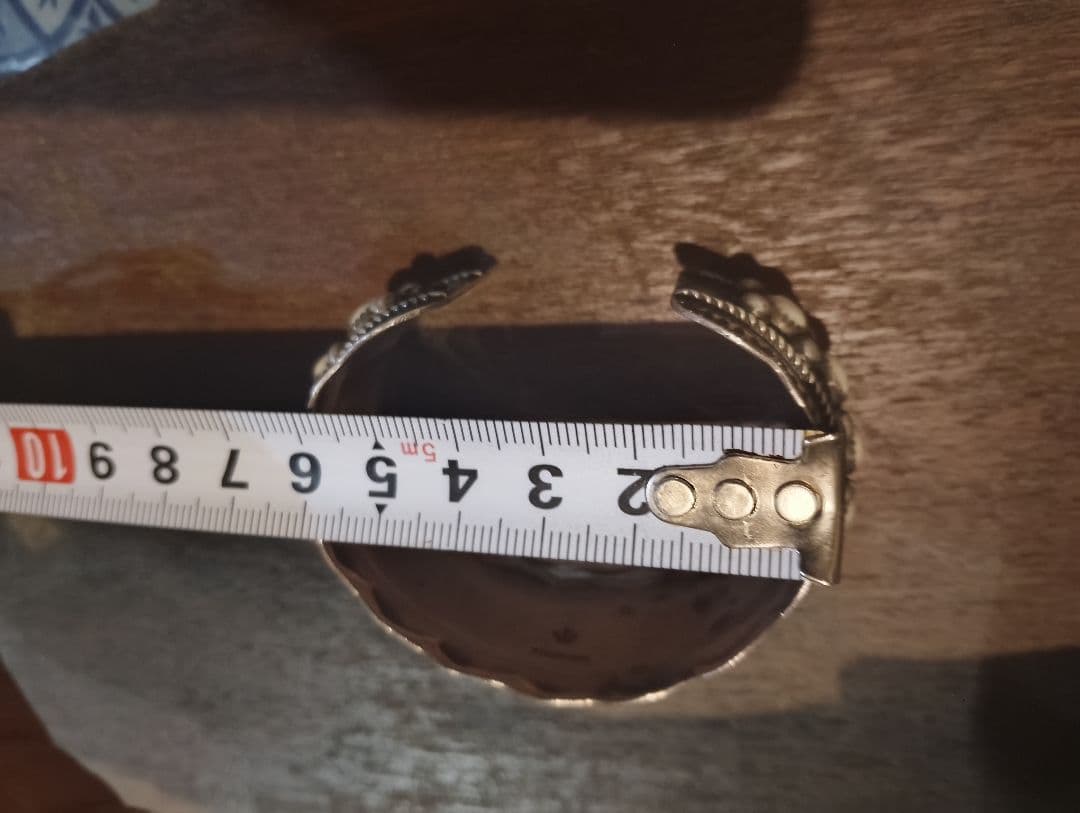 ま*】様 総重量57.7g　ホワイトバッファロー特注ブレス　ナバホ　ズニ　キムタ