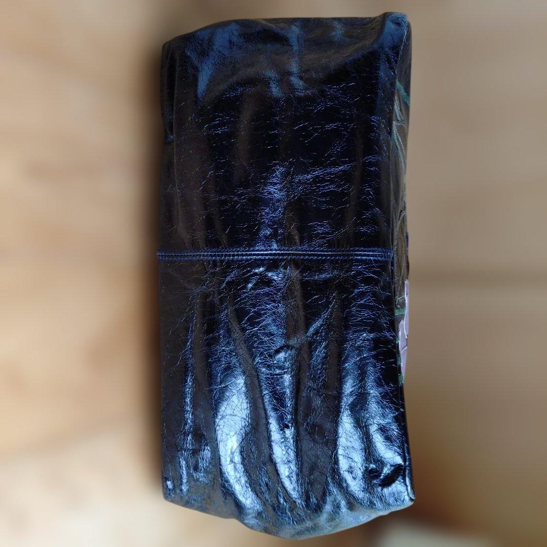 Susannah Hunter・スザンナハンター 花柄レザートートバッグ