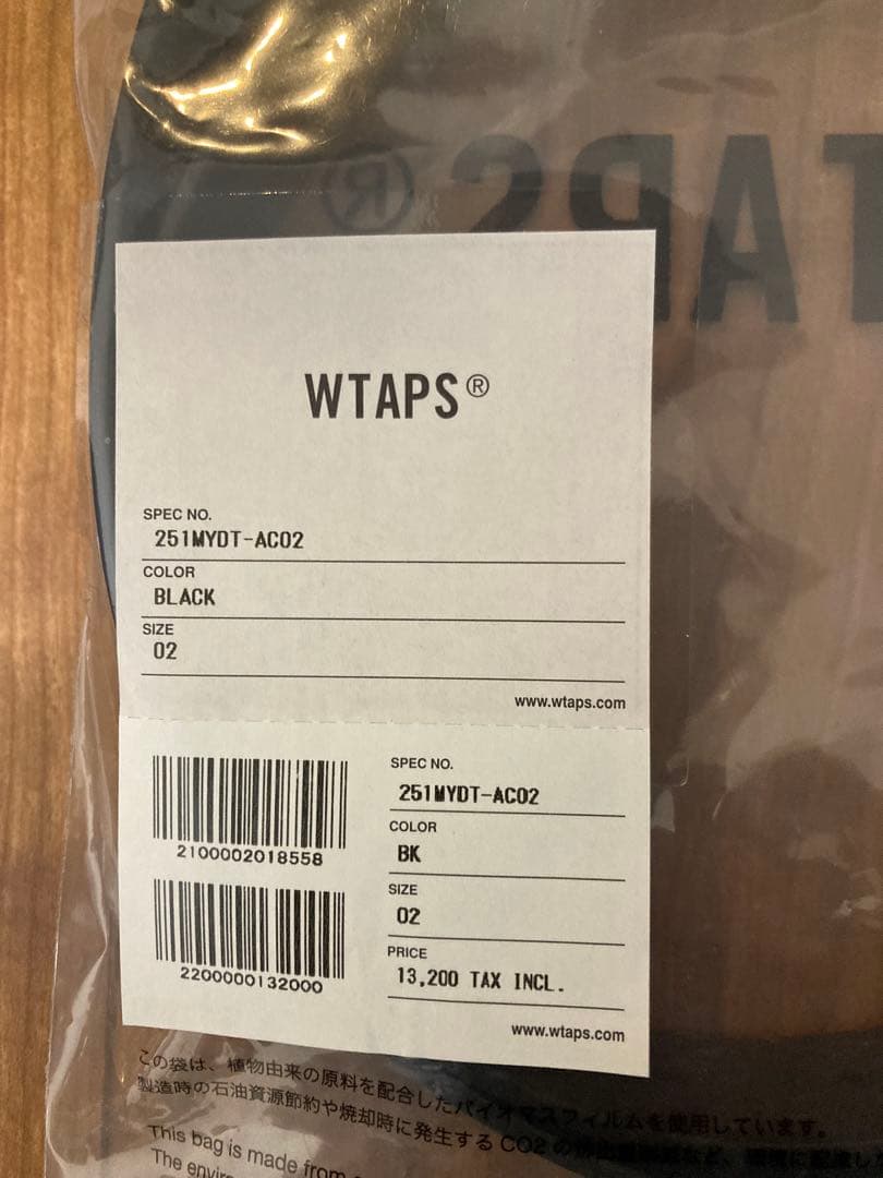 小物 WTAPS Hoof Synthetic Black 251MYDT-AC02