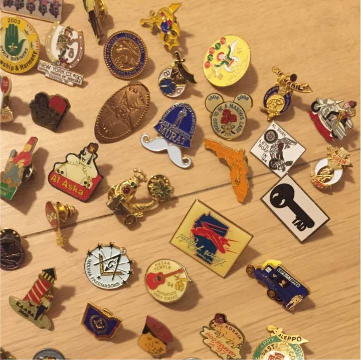 超貴重！ ヴィンテージ フリーメイソン ピンバッジ ビンテージ ピンバッチ