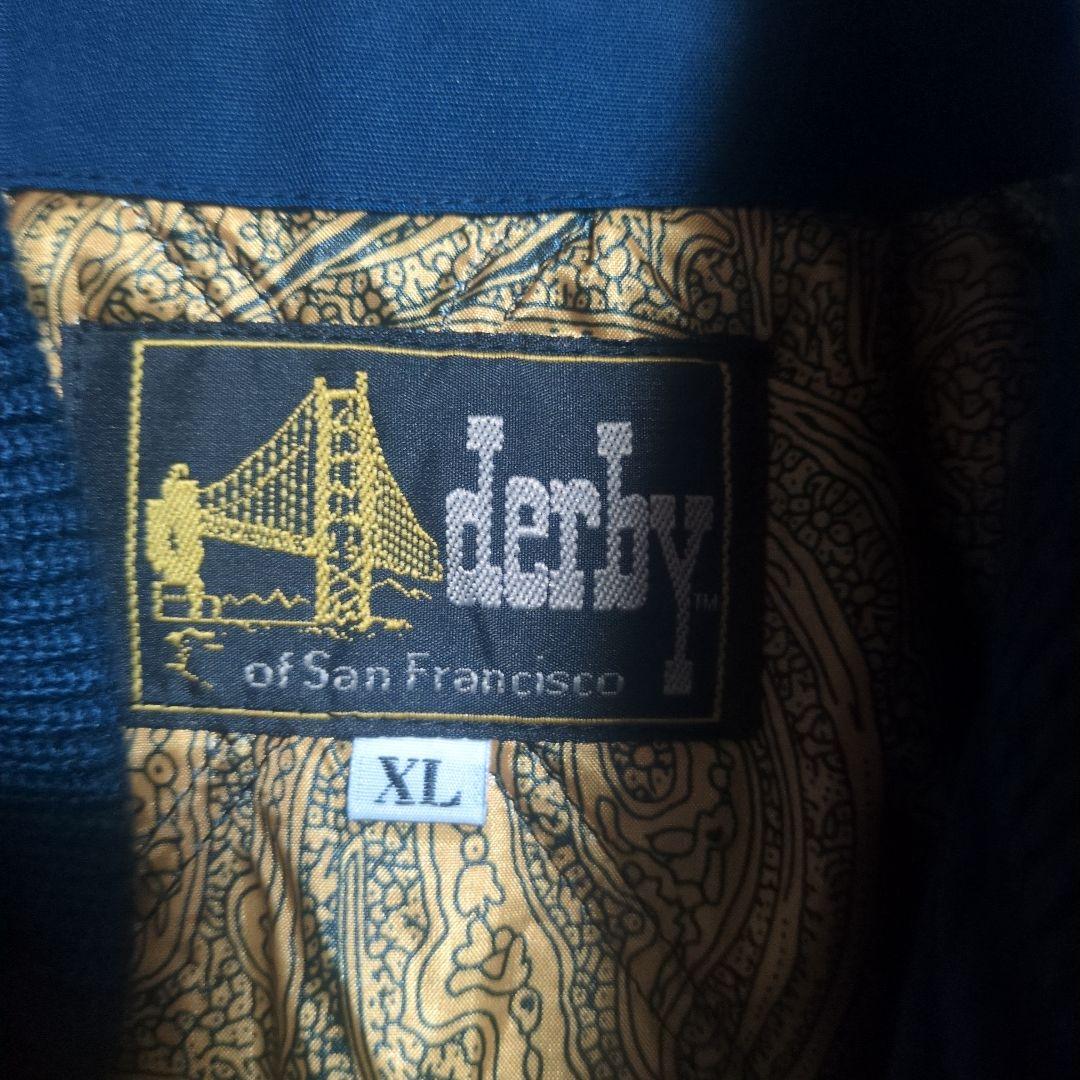 derby of San Francisco ネイビー ダービージャケット XL