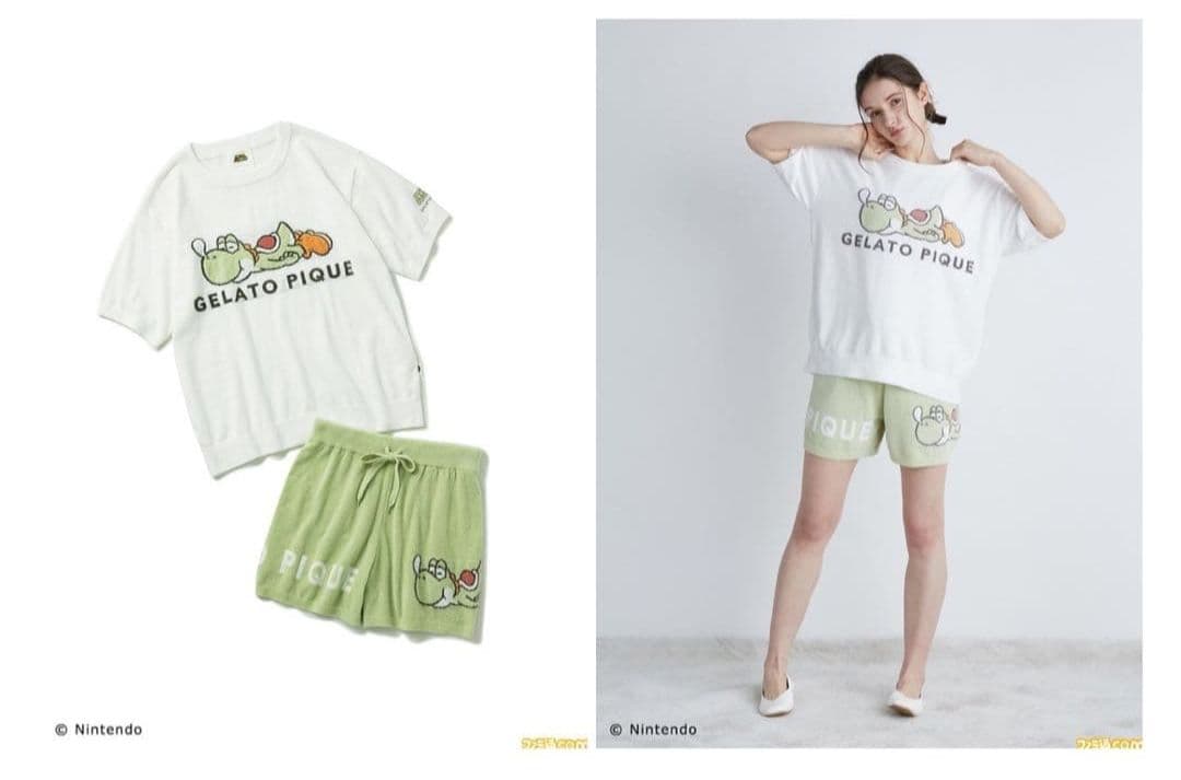 ヨッシー　ジェラピケ　ルームウェア