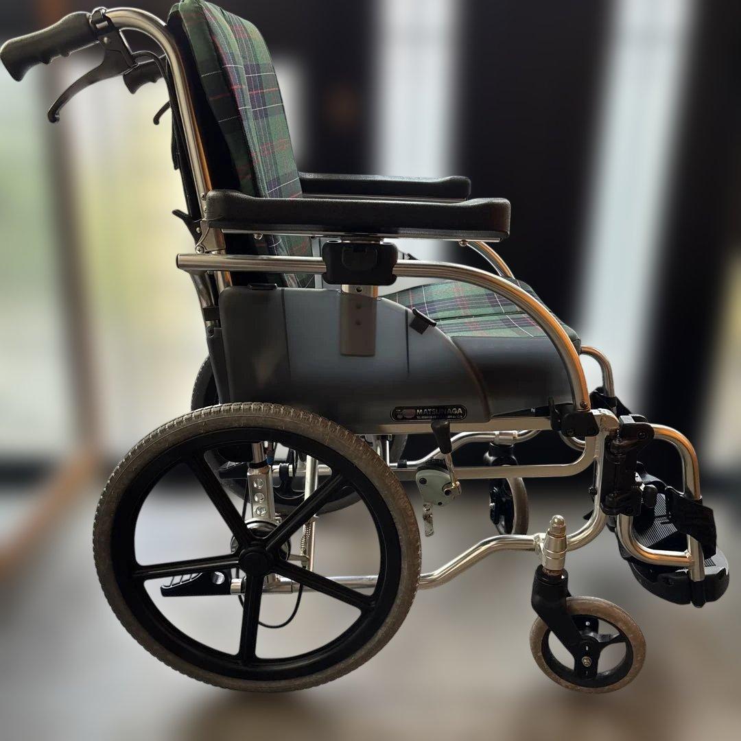折りたたみ 車椅子 マツナガ　AR-901-911S