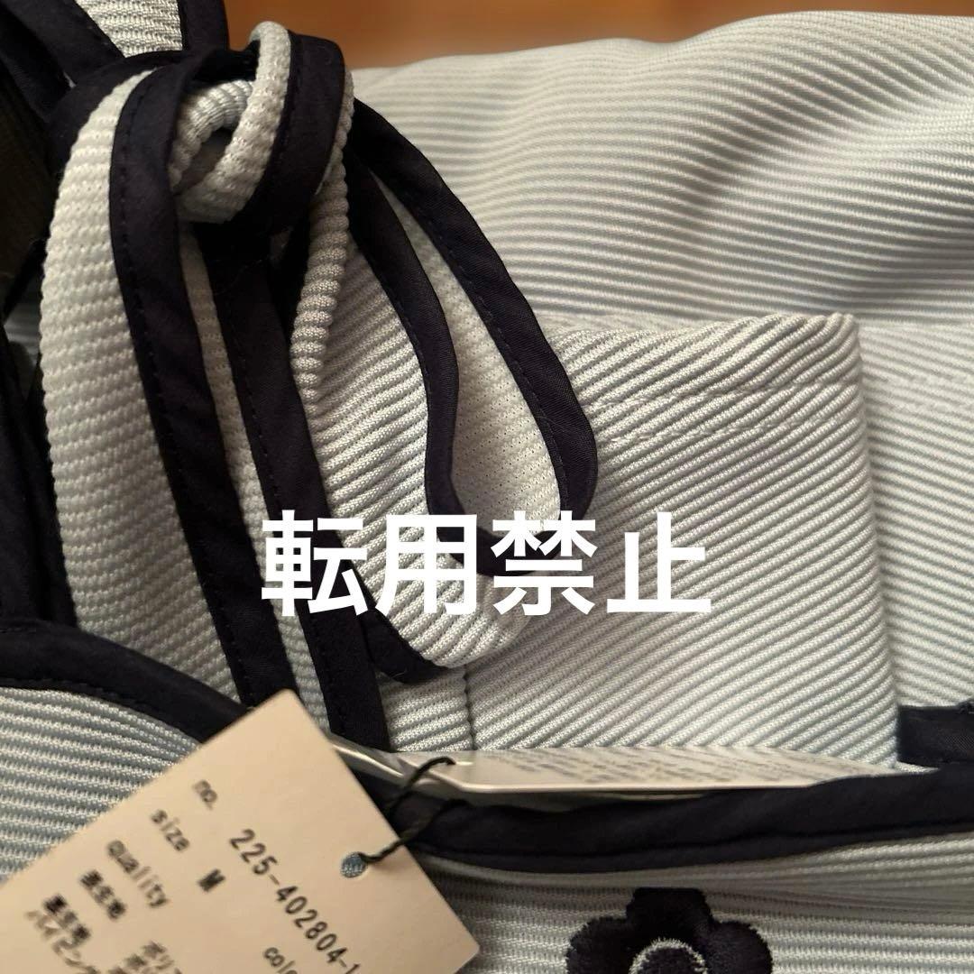 新品 MARY QUANT 19250円 バイカラー リボン ワンピース