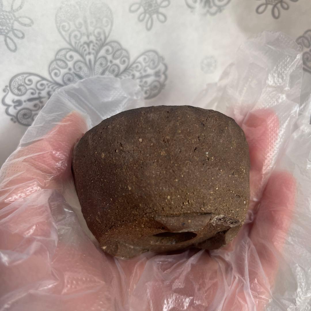 東福寺　小品　盆栽鉢　レトロ　アンティーク　(2) (A3) 豆鉢