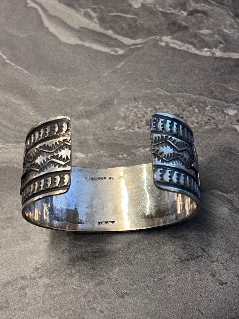 SUNSHINE REEVES （サンシャインリーブス) シルバーワイドバングル