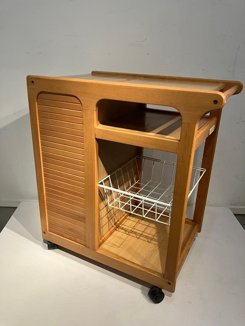 オールドコイズミ、キッチンワゴン、天童木工、秋田木工、昭和レトロ、和モダン