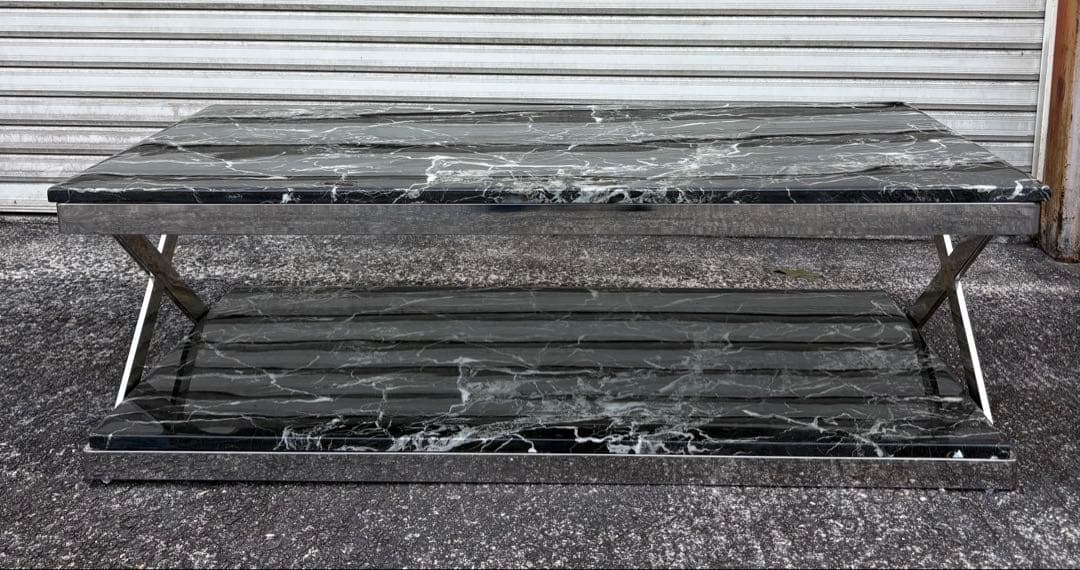 大理石センターテーブル