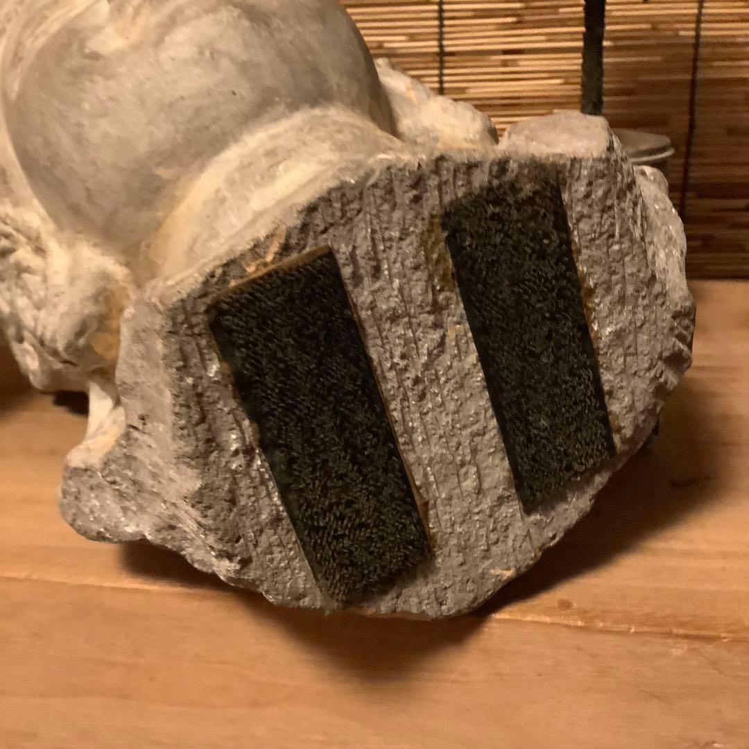 古玩・ギリシャ「アルカディア地方発掘・女神頭部」ペロポネソス半島・発掘出土・残欠