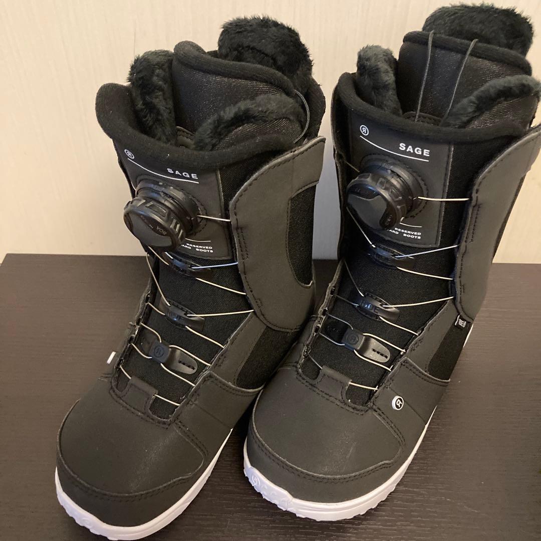 RIDE SAGE ボア レディース ブーツ スノーボードブーツ　23cm