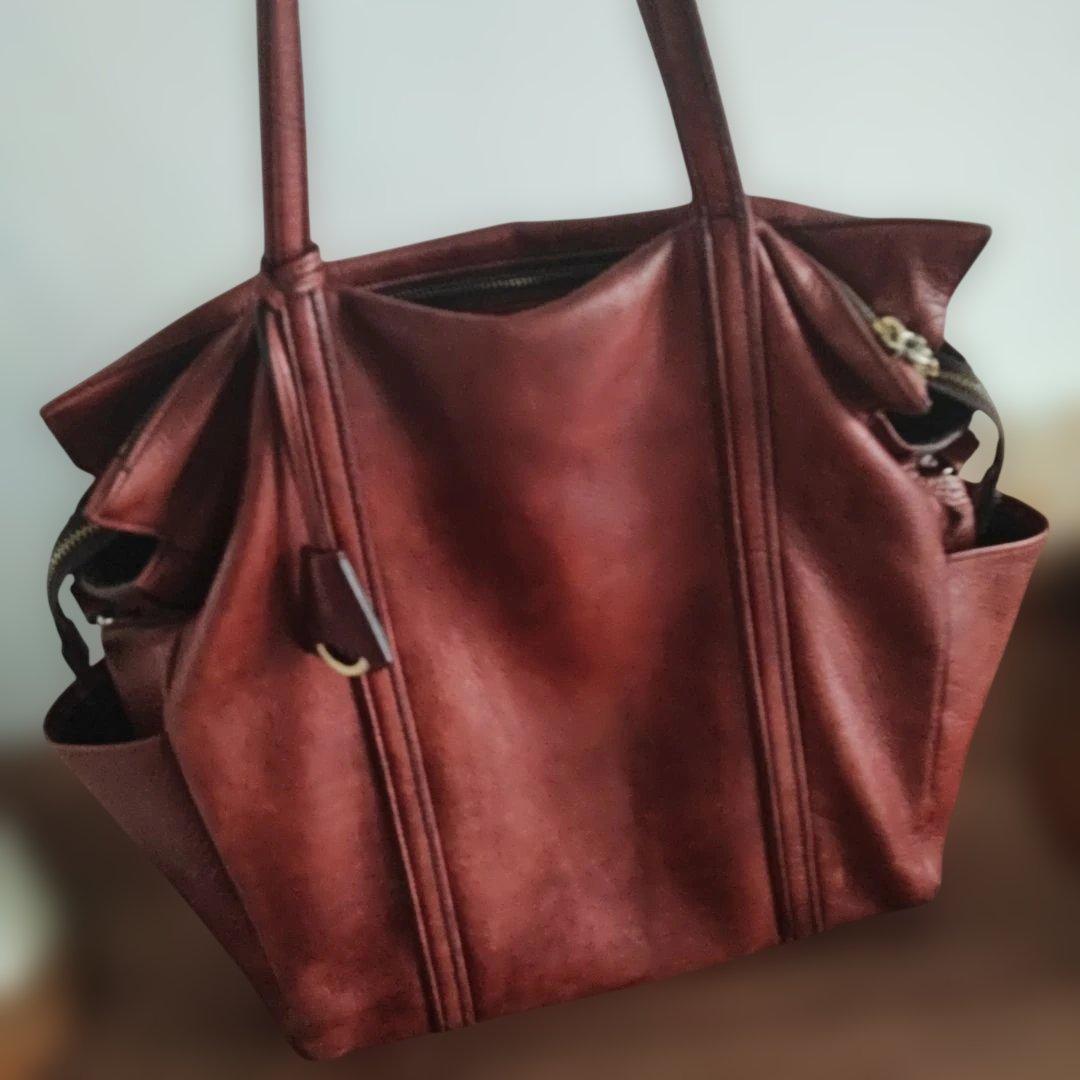 aniary アニアリ 本革 トートバッグ