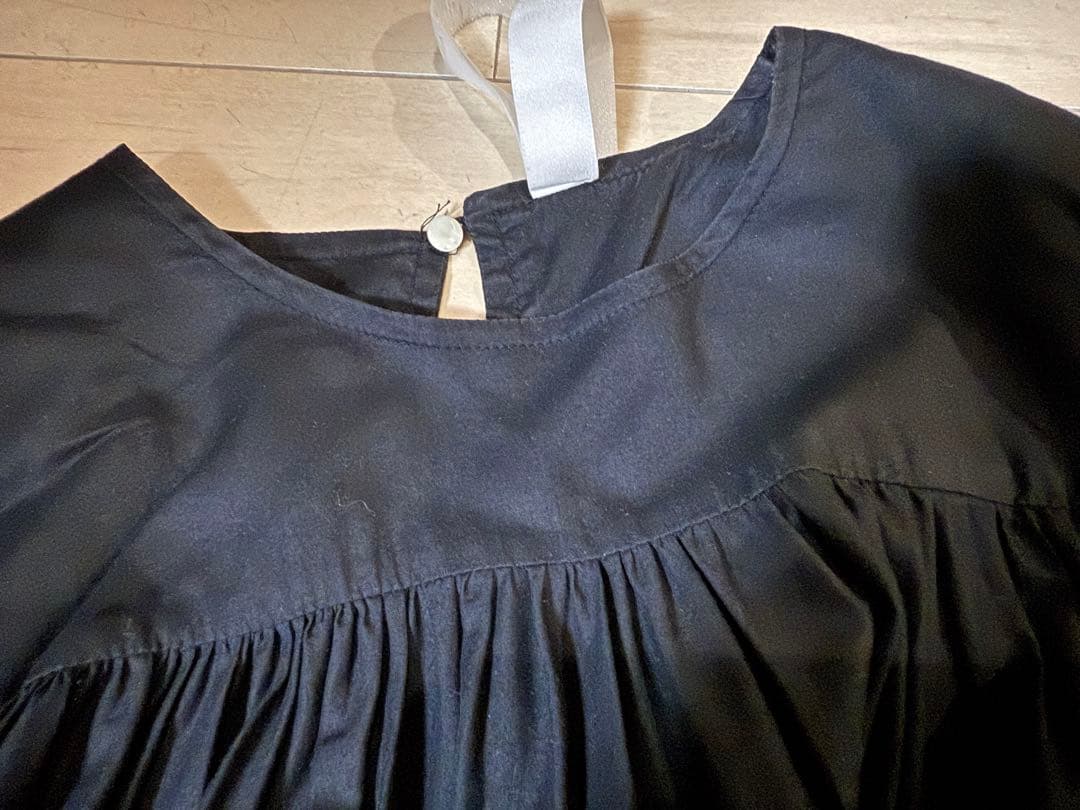 【ROGGY】Merlette 黒 長袖 SOLIMANワンピース XS