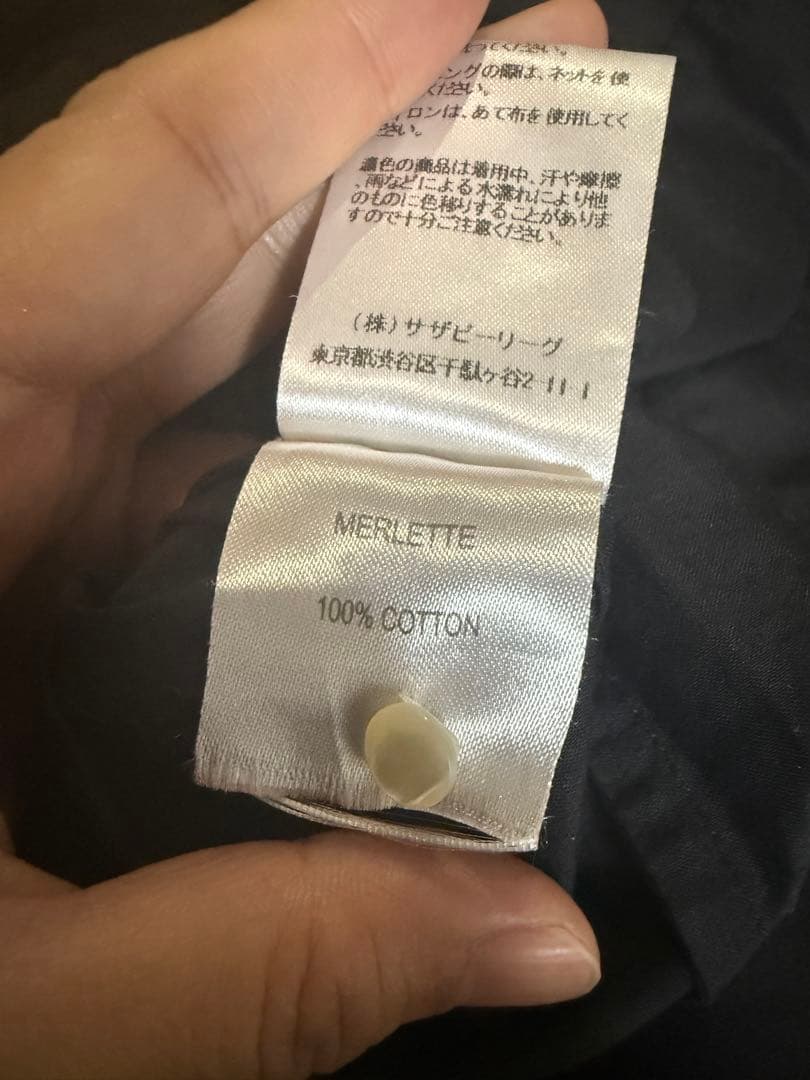 【ROGGY】Merlette 黒 長袖 SOLIMANワンピース XS