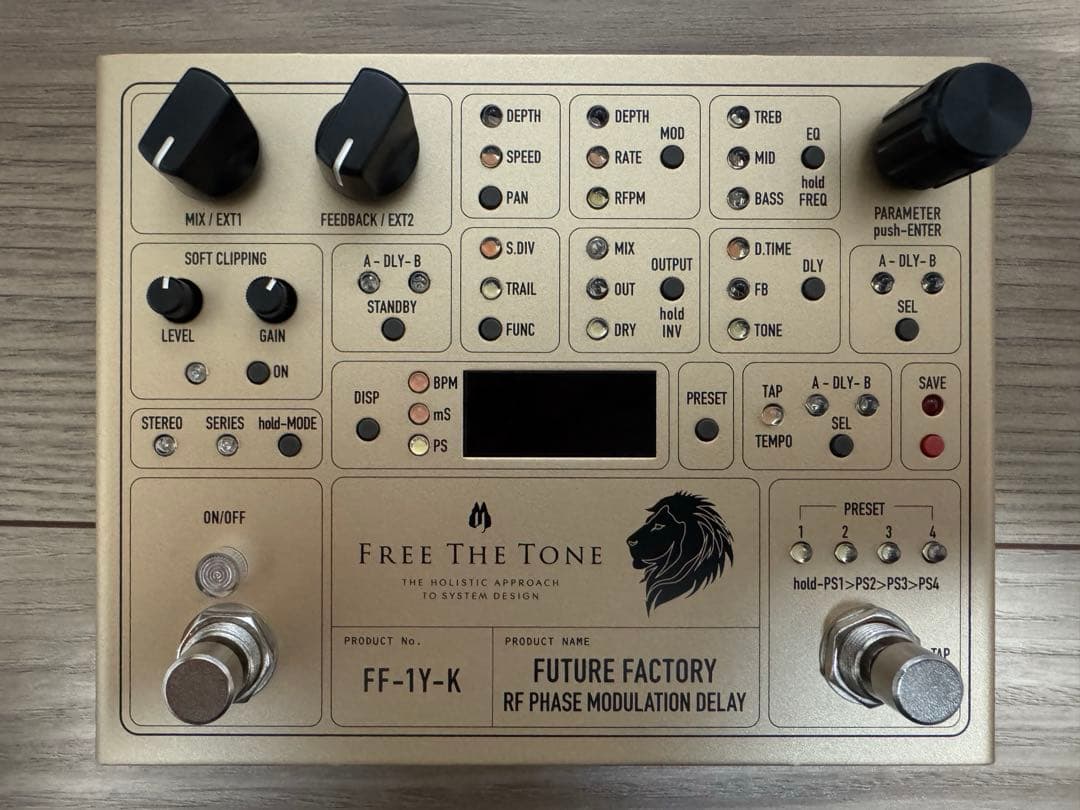 FREE THE TONE FUTURE FACTORY FF-1Y-K 美品
