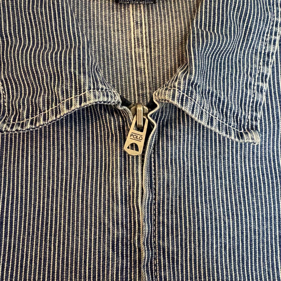 90s POLO Ralph Lauren スウィングトップ　ストライプ