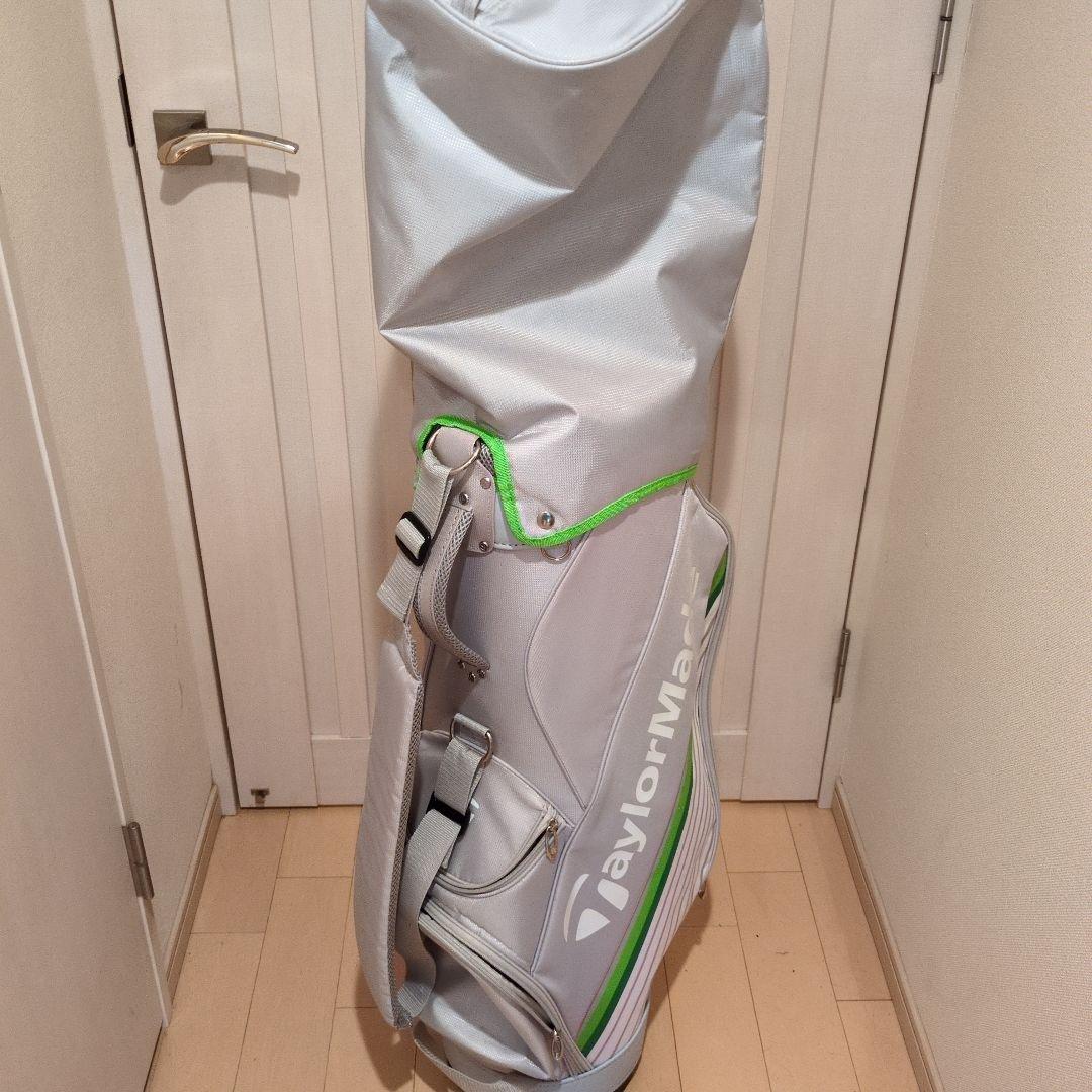 TaylorMade キャディバッグ シルバー/グリーン/レディース