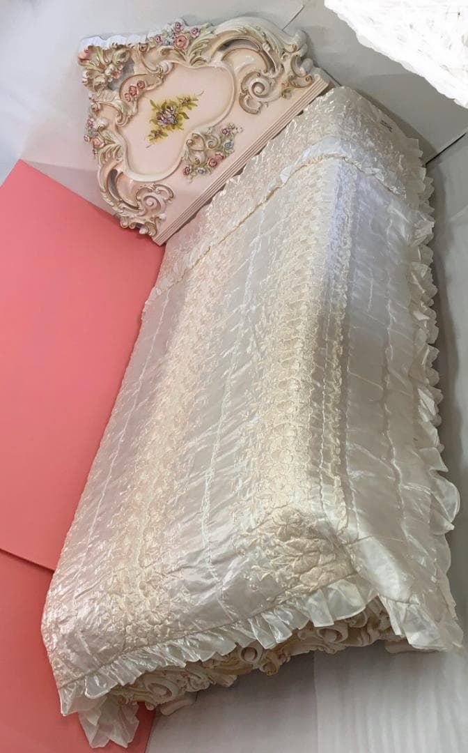 クラシックロココ調 高級輸入家具 スーパーシングルベッド BC-105-4