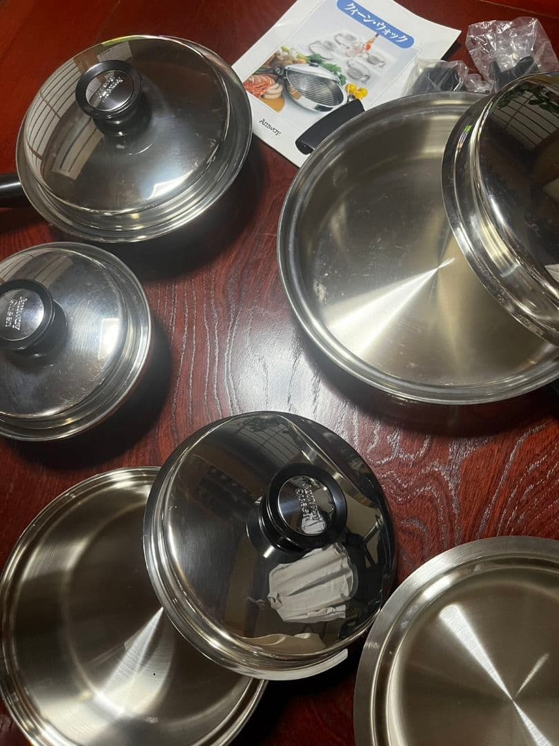 【Amway】クィーンウォック鍋フライパンセット【アムウェイ】