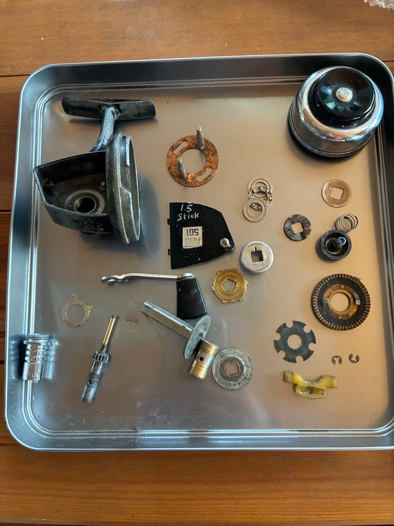 【クオン様用】ab503 abu506ジャンク品　クローズドフェイスリール