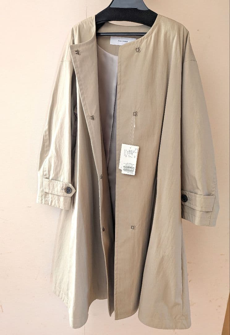 【新品タグ付】ジャーナルスタンダード コットンナイロンギャバフレアコート36