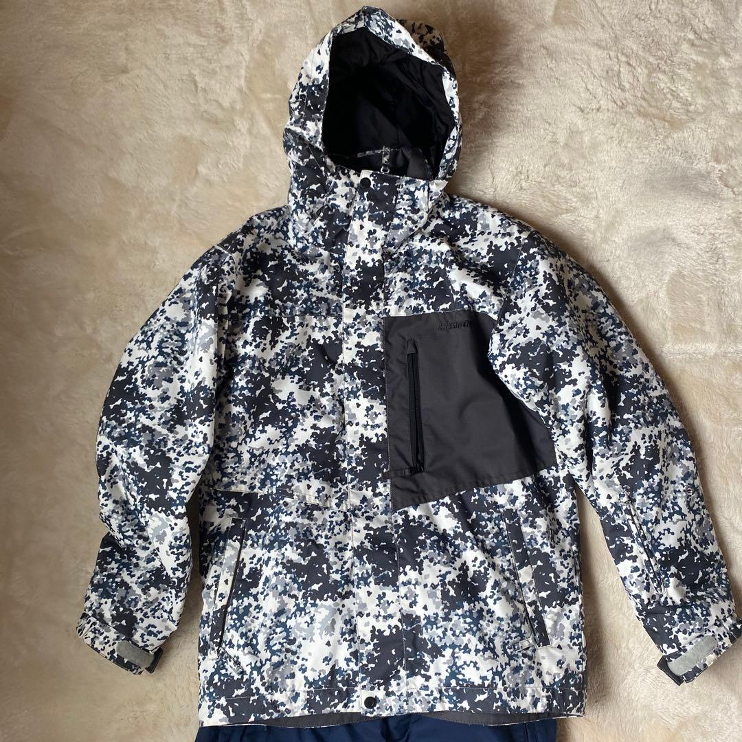 迷彩柄スノーボードウェアセット