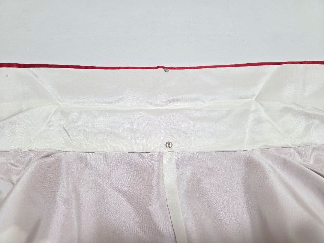 D2 振袖・襦袢セット牡丹の花 金彩 金駒刺繍 袷 正絹 成人式 着物