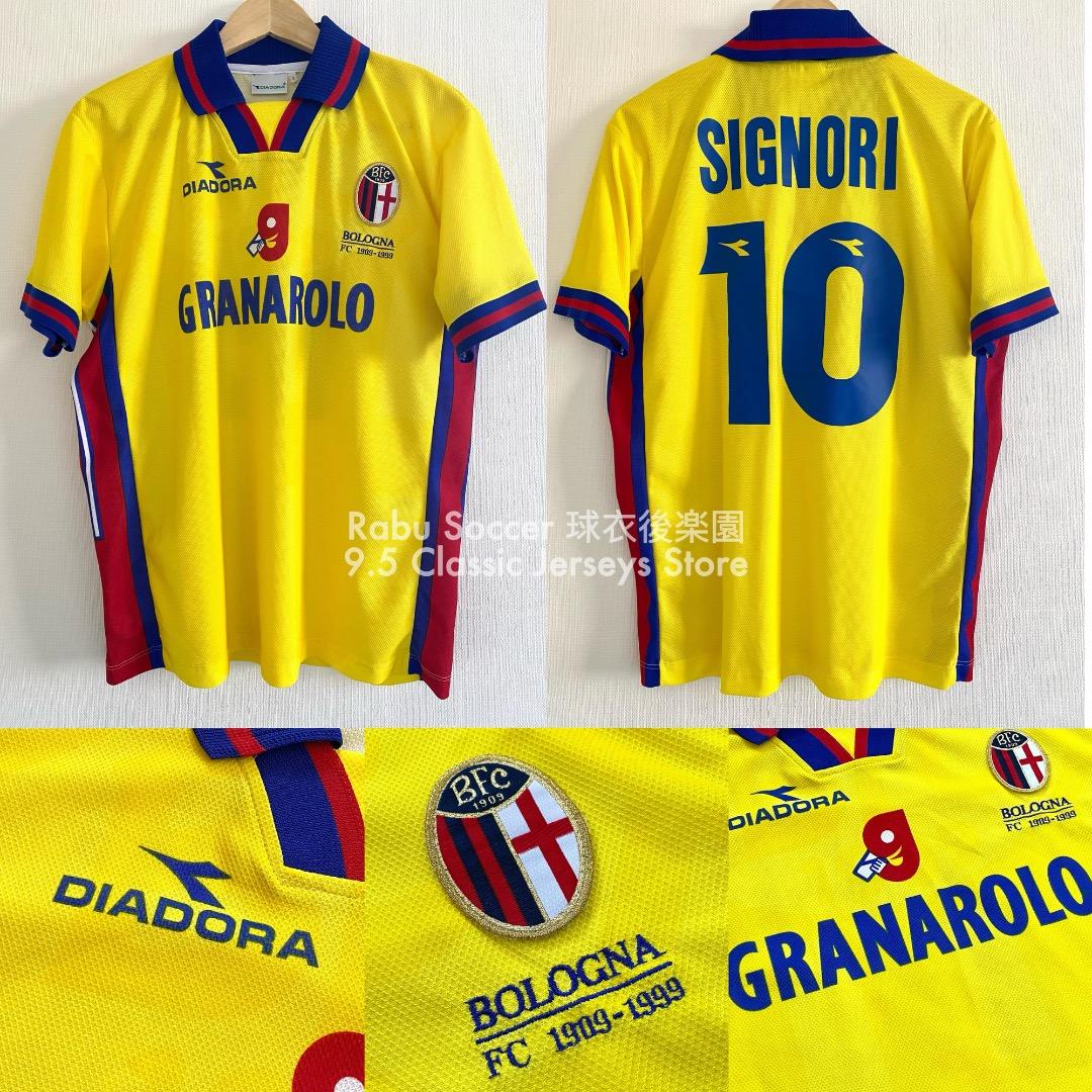 ボローニャ 98/99 3rd アウェイ ユニフォーム #10 SIGNORI