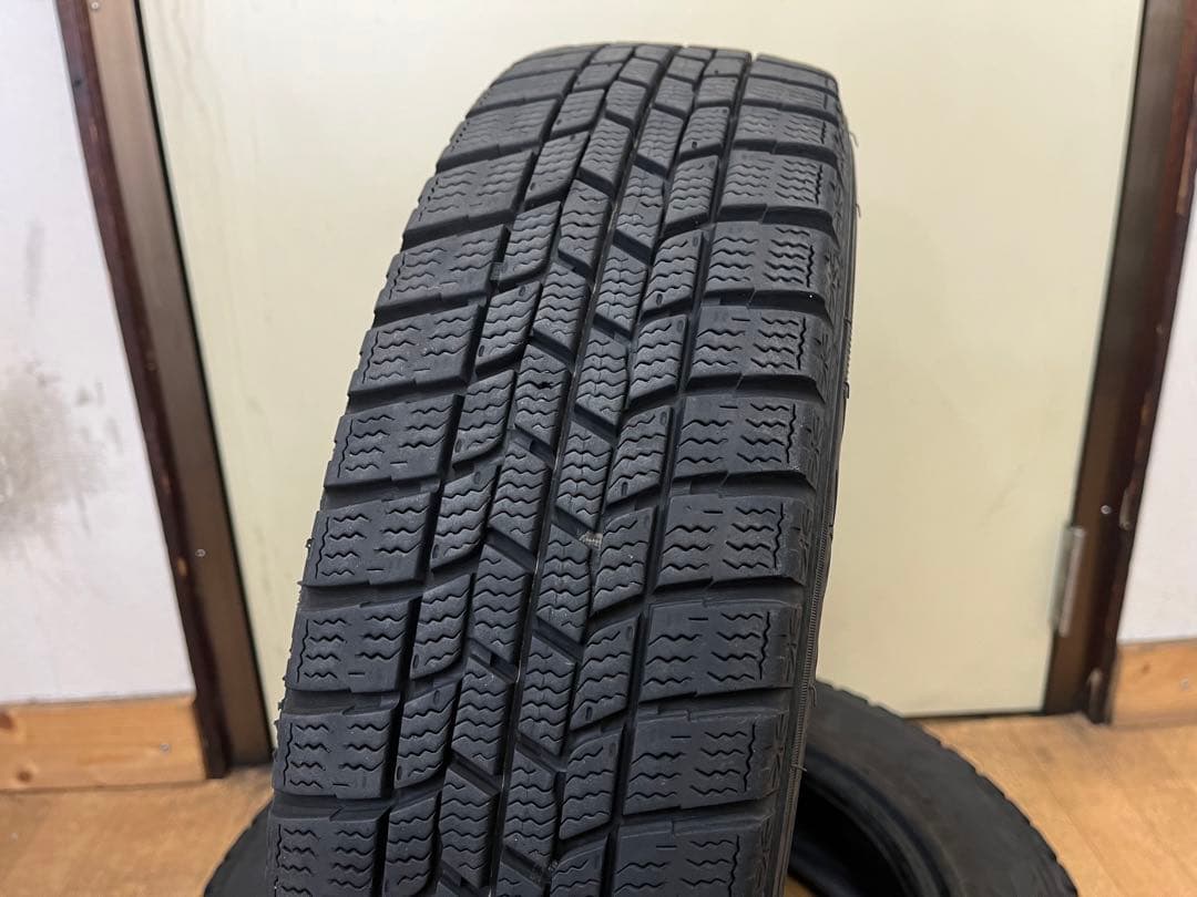 ②2019年製グッドイヤー 中古冬タイヤ 155/65R14 4本セット軽自動車