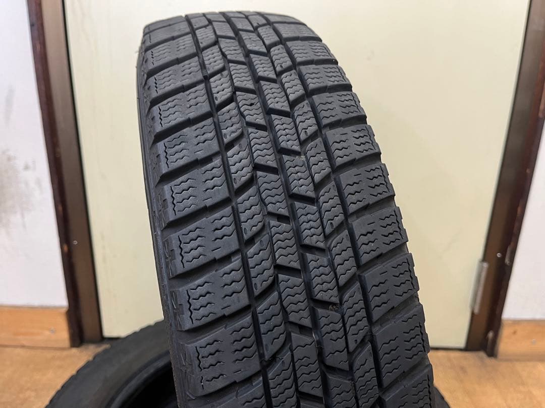 ②2019年製グッドイヤー 中古冬タイヤ 155/65R14 4本セット軽自動車