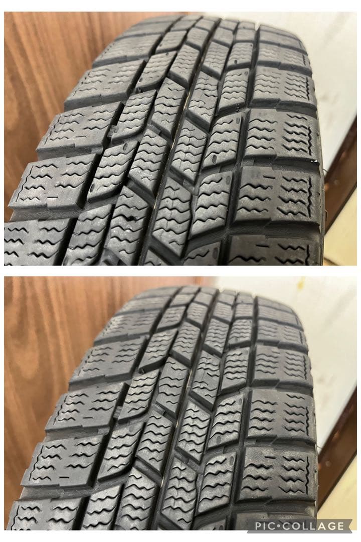 ②2019年製グッドイヤー 中古冬タイヤ 155/65R14 4本セット軽自動車