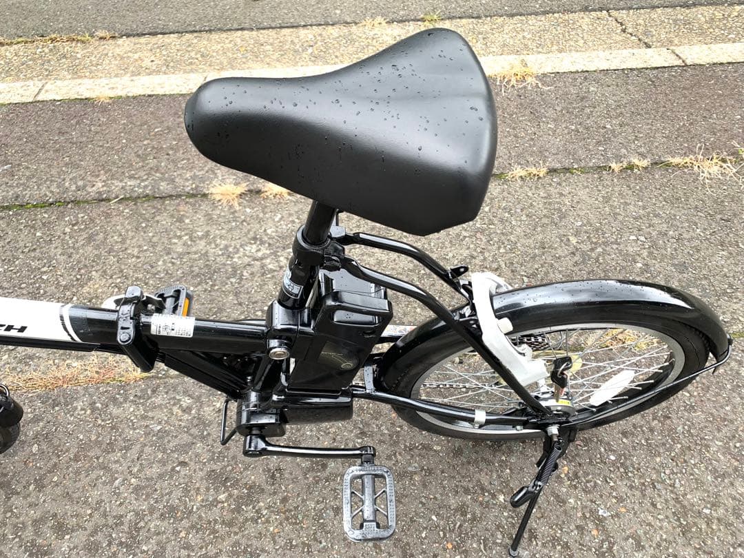 【動作確認済】送料無料 PELTECH 折り畳み電動アシスト自転車6速20インチ