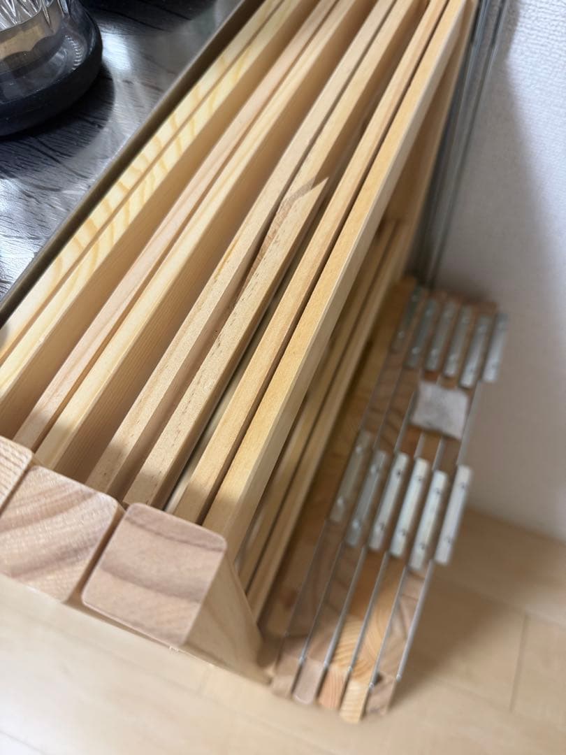 【ani様】パイン材ユニットシェルフ 58cm幅×2