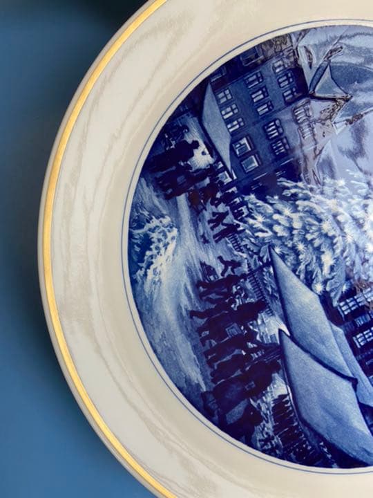 マイセン　クリスマス　絵皿　26cm