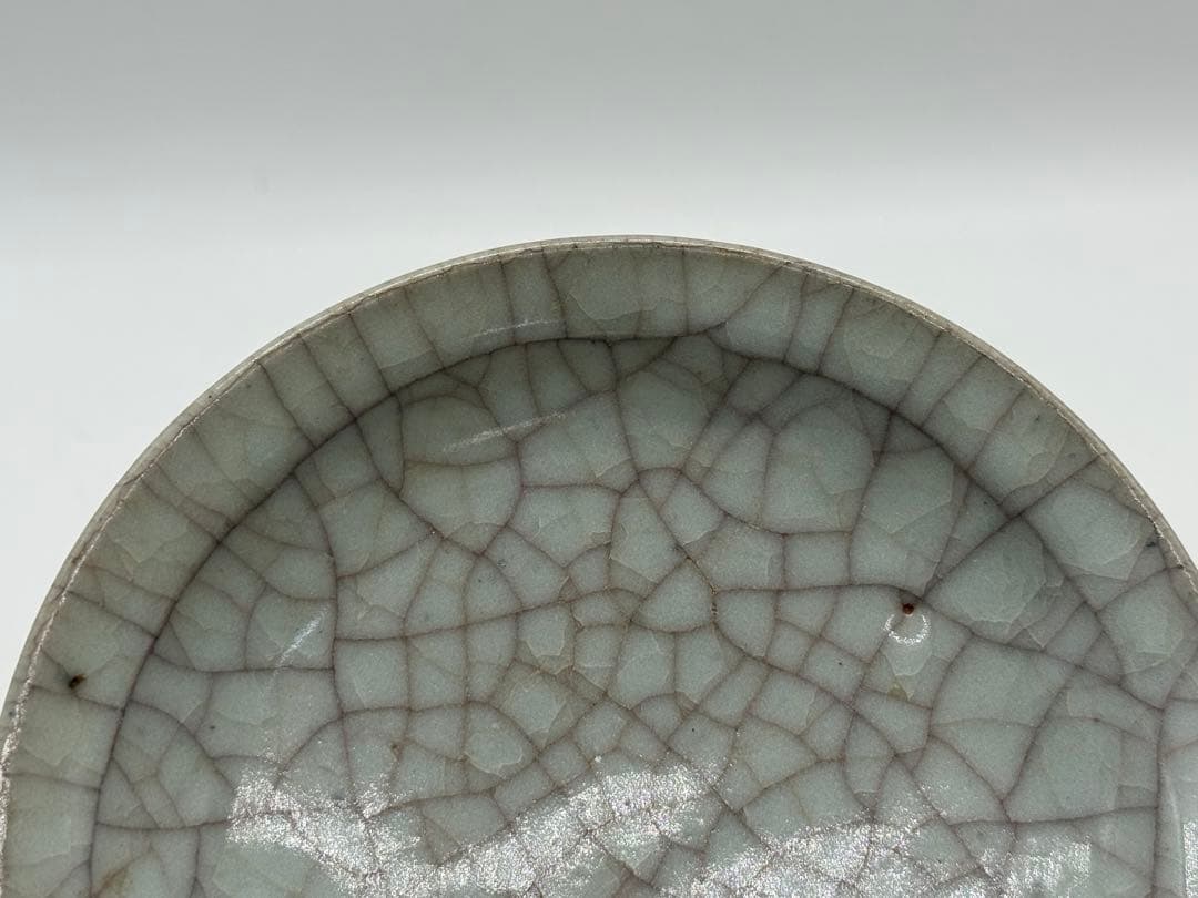 中国　哥釉皿　送料込み260127