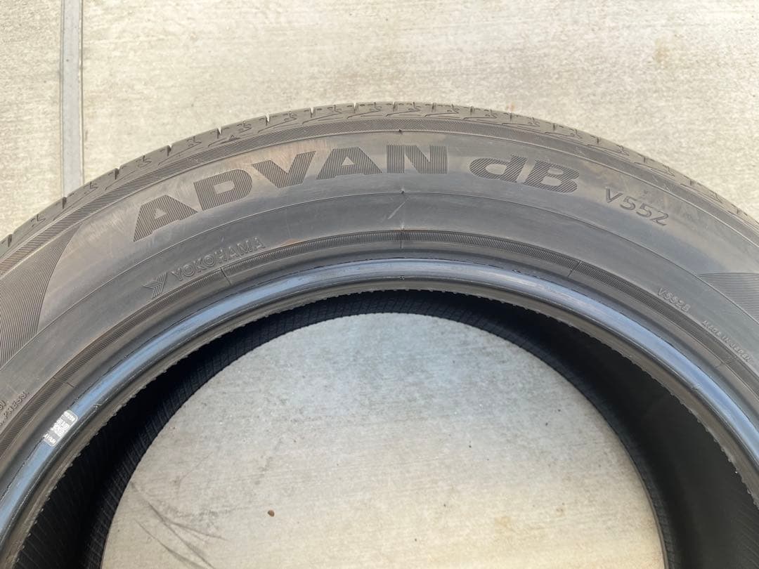 24年製225/55R18 YOKOHAMA ADVAN4本セット