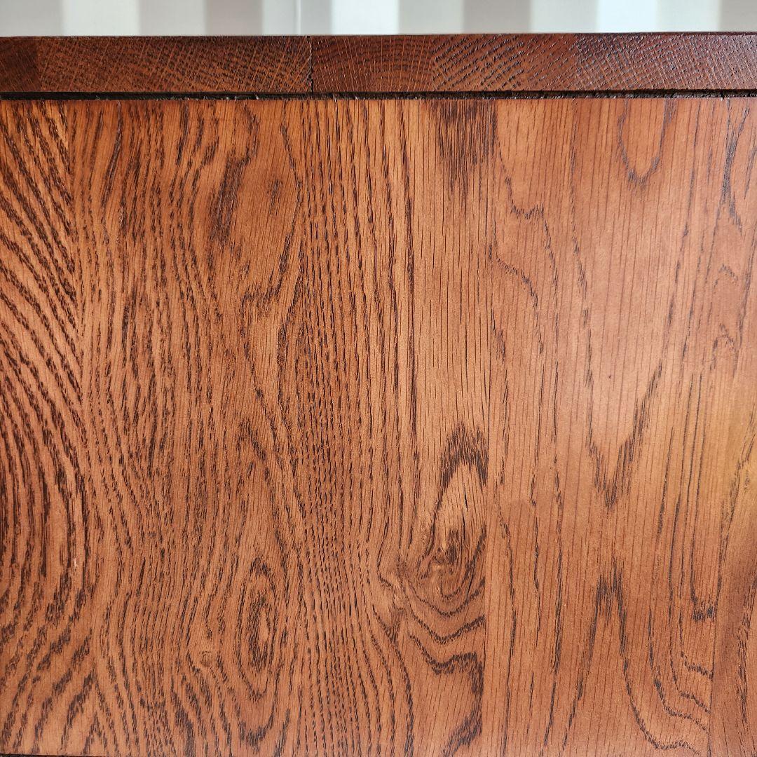 美品　MU RONG サイドテーブル アメリカオークウッド ナイトテーブル