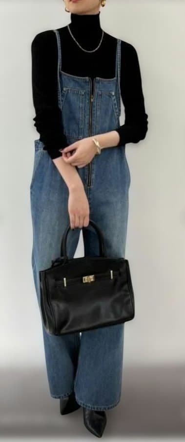 週末限定値下げ‼️タイムセール✨Loungedress　デニムオールインワン