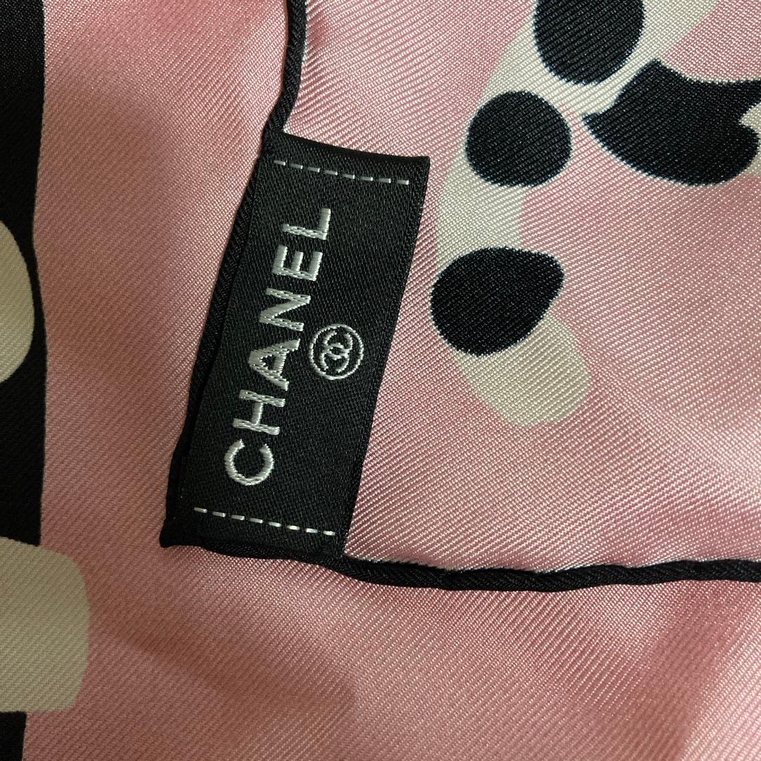 CHANEL ピンク スカーフ