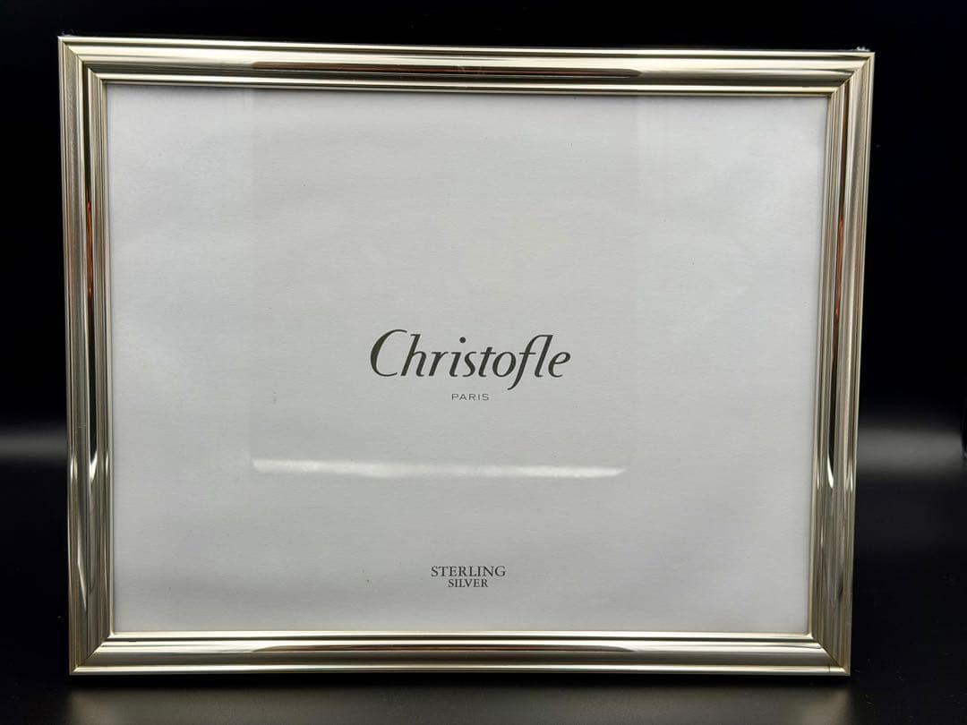 【新品】Christofle ALBI フォトフレーム 925銀 箱付 正規品