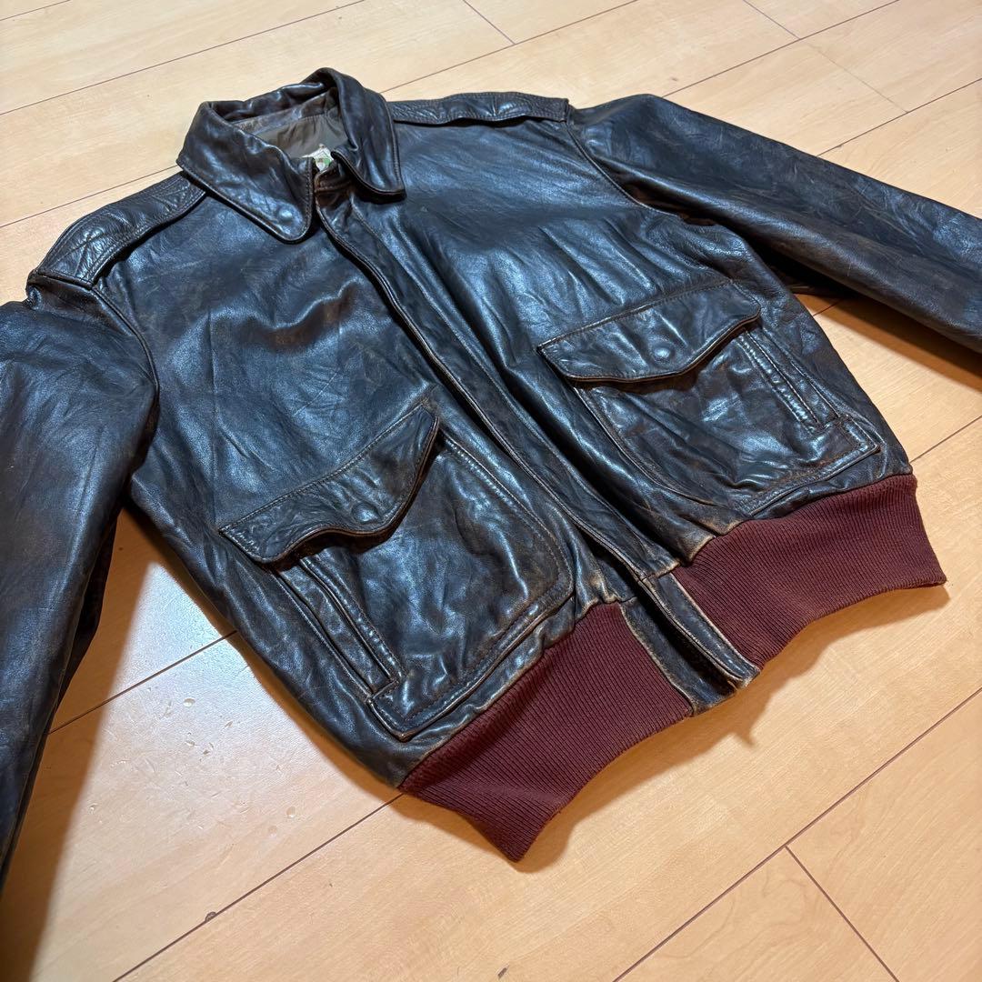 【古着】バナナリパブリック レザージャケット