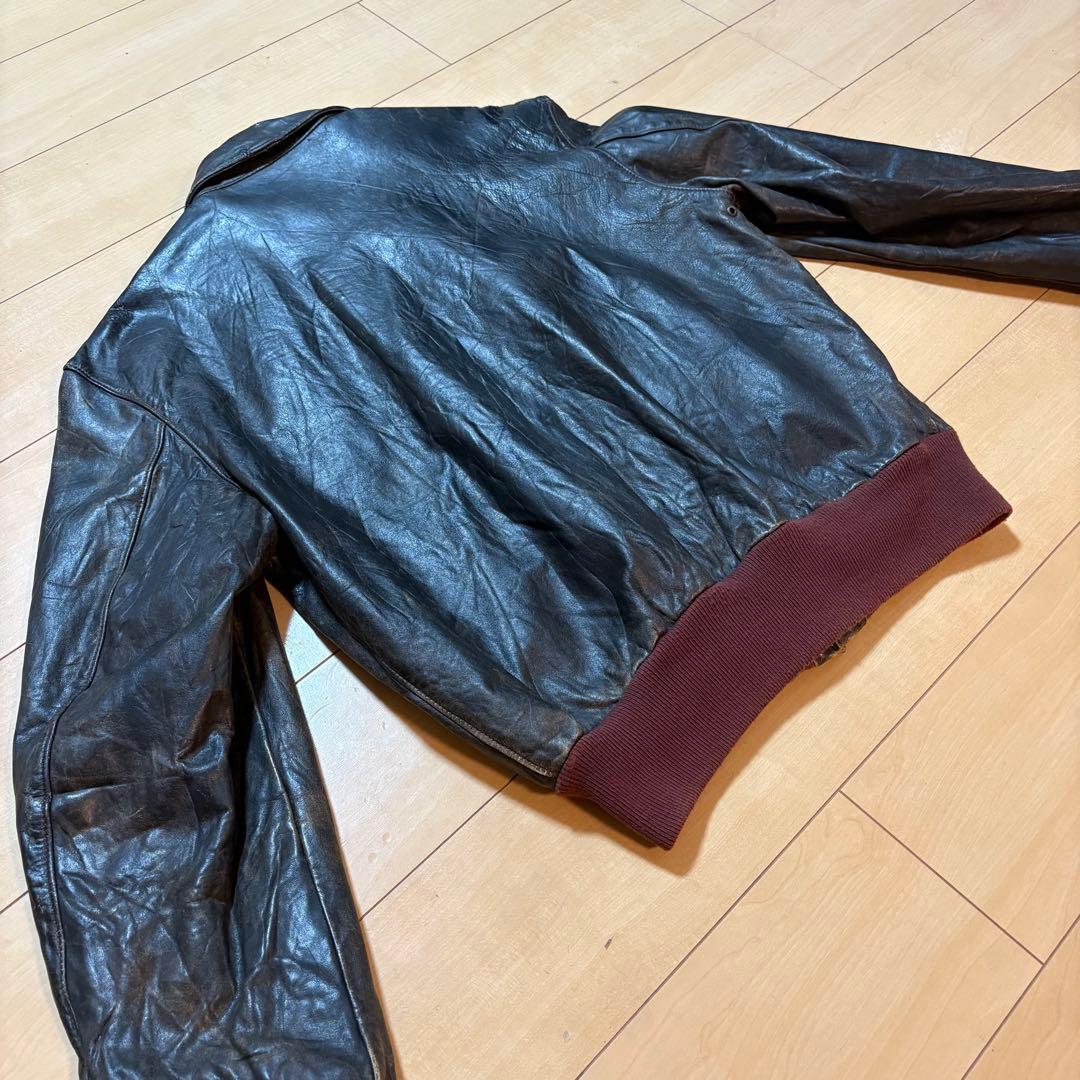 【古着】バナナリパブリック レザージャケット