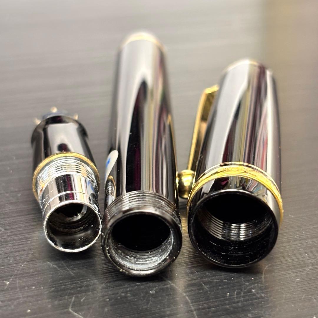 未使用品 パイロット PILOT 万年筆 14K 585 F ブラック 筆記用具