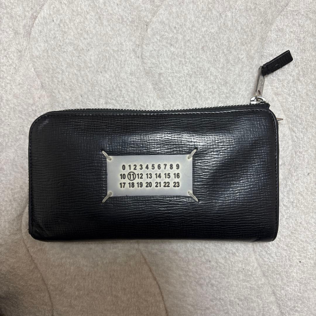 maison margiela paris マルジェラ　長財布　ブラック
