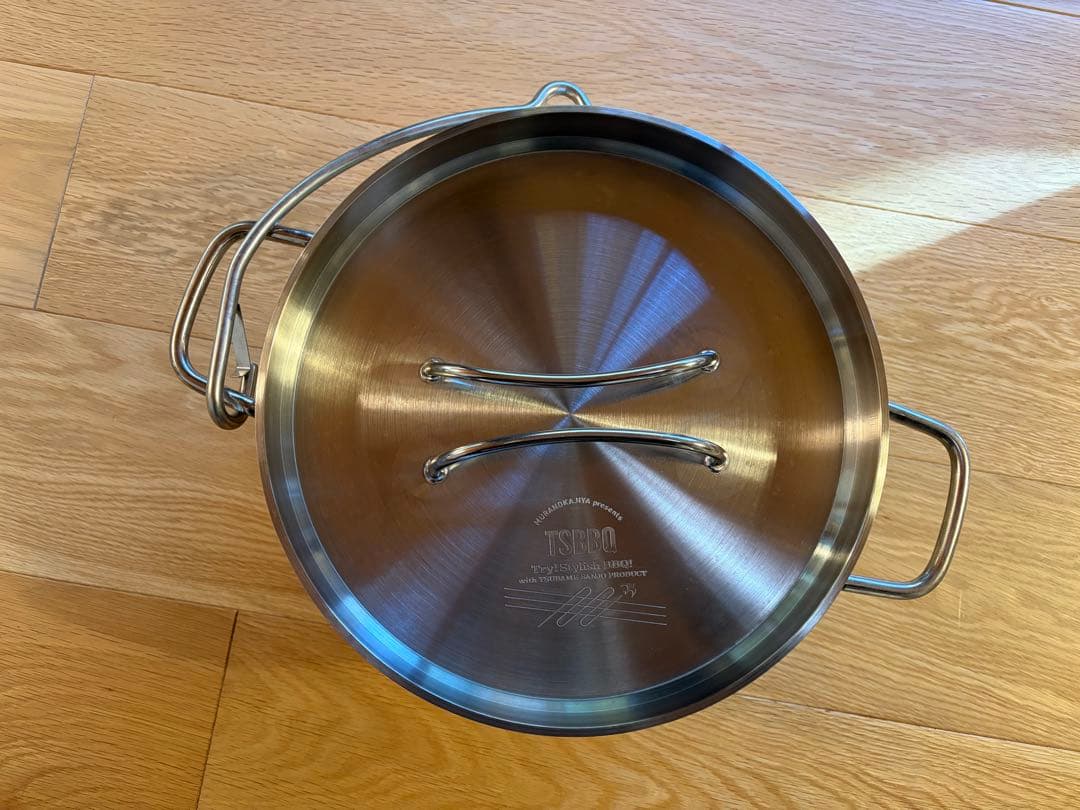 【未使用】TSBBQ ライトステンレス ダッチオーブン 10インチ