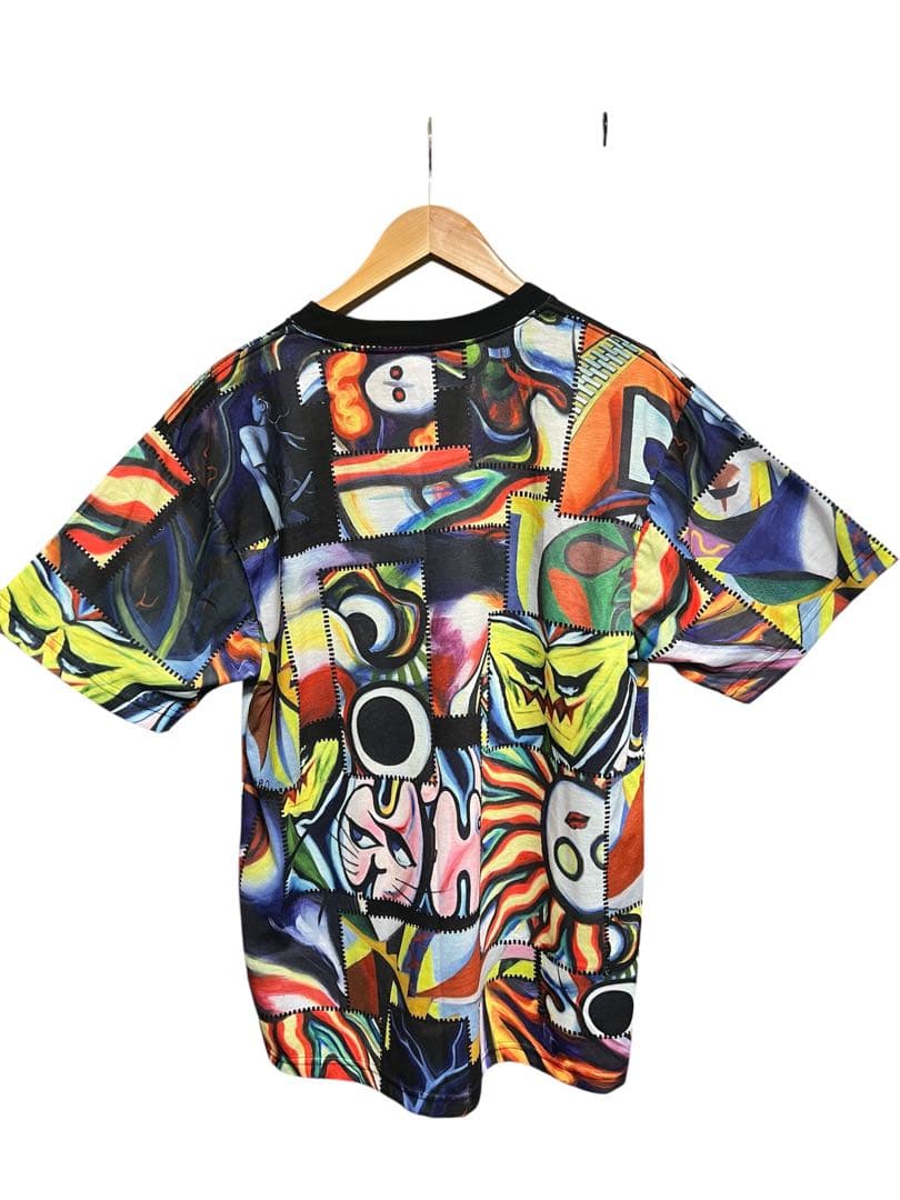 岡本太郎　希少　Tシャツ サイズL 展覧会　全面プリント　限定