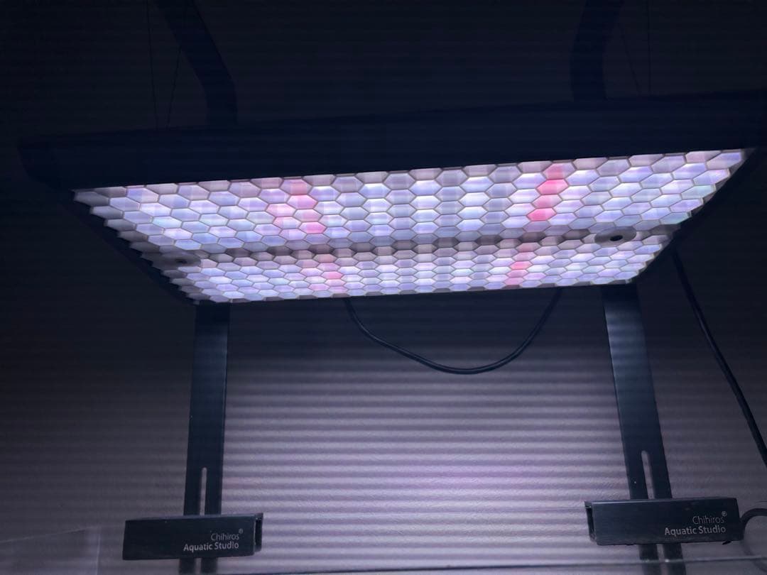 LEDSTAR 水槽ライト X（45㎝） Ｃｈｉｈｉｒｏｓスタンド